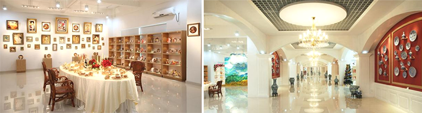 今年会瓷艺作品